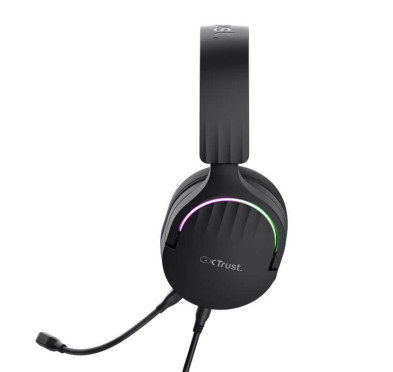 Micro Casque Gamer TRUST GXT 490 FAYZO RGB - Noir