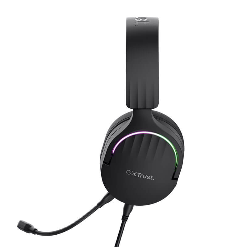 Micro Casque Gamer TRUST GXT 490 FAYZO RGB - Noir Micro Casque Gamer TRUST GXT 490 FAYZO RGB - Noir