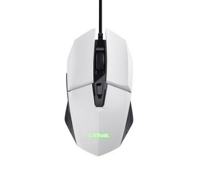 Souris Gamer Filaire TRUST GXT 109 FELOX (6400 dpi) – Blanc