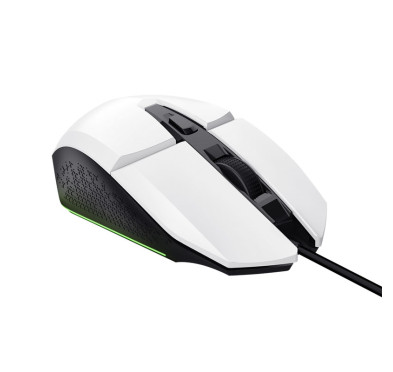 Souris Gamer Filaire TRUST GXT 109 FELOX (6400 dpi) – Blanc