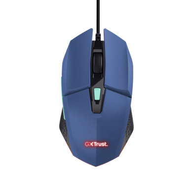 Souris Gamer Filaire TRUST GXT 109 FELOX 6400 dpi – Bleu