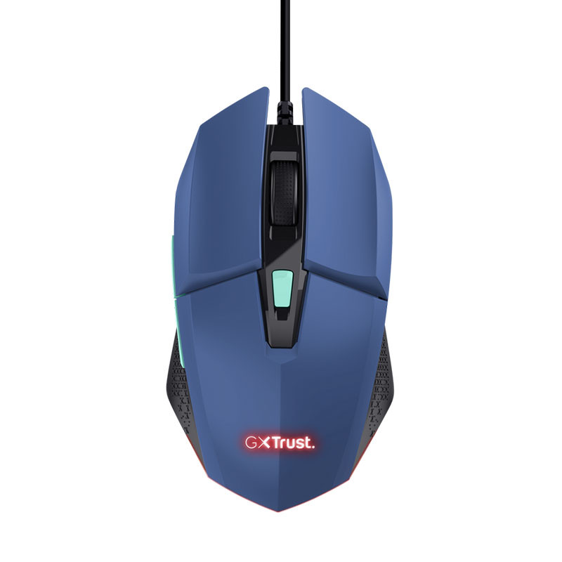 Souris Gamer Filaire TRUST GXT 109 FELOX 6400 dpi – Bleu Souris Gamer Filaire TRUST GXT 109 FELOX 6400 dpi – Bleu