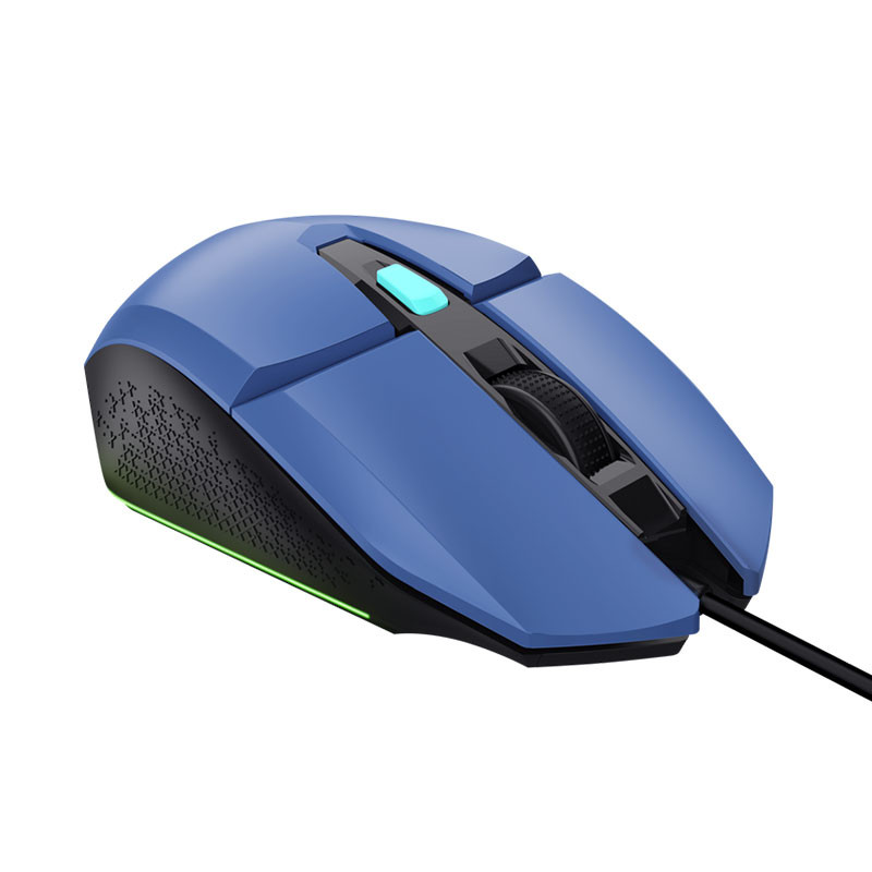 Souris Gamer Filaire TRUST GXT 109 FELOX 6400 dpi – Bleu Souris Gamer Filaire TRUST GXT 109 FELOX 6400 dpi – Bleu