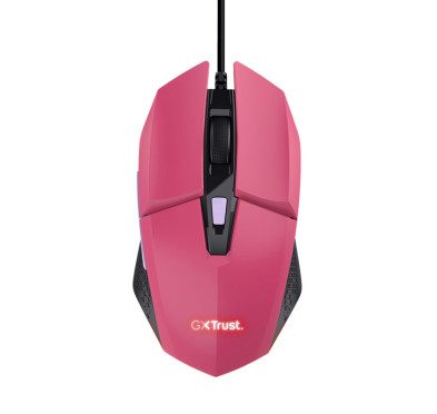 Souris Gaming Filaire TRUST GXT 109 FELOX (6400 dpi) – Rose