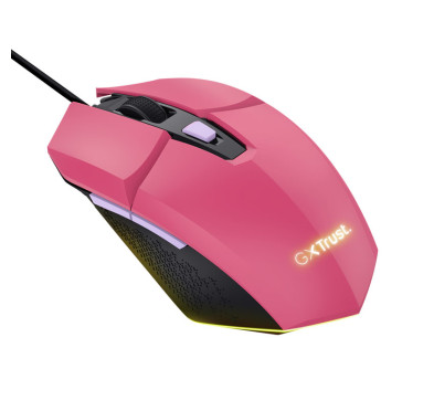 Souris Gaming Filaire TRUST GXT 109 FELOX (6400 dpi) – Rose