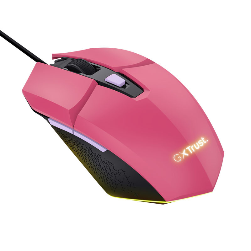 Souris Gaming Filaire TRUST GXT 109 FELOX (6400 dpi) – Rose Souris Gaming Filaire TRUST GXT 109 FELOX (6400 dpi) – Rose