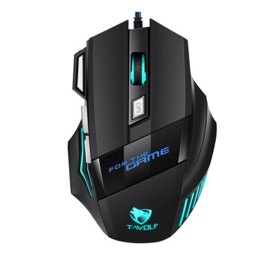 Souris Gamer FilaireT-WOLF-M1 (3200dpi) – Noir