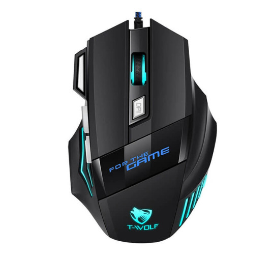 Souris Gamer FilaireT-WOLF-M1 (3200dpi) – Noir
