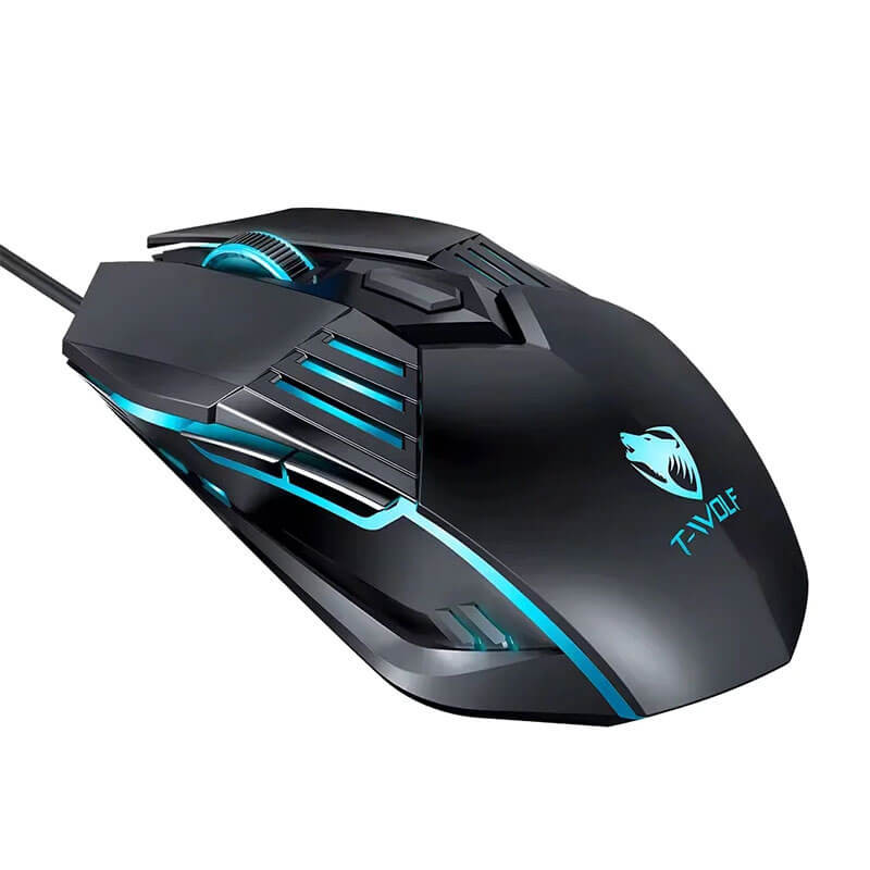 Souris Gamer FilaireT-WOLF G560 (3600dpi) – Noir Souris Gamer FilaireT-WOLF G560 (3600dpi) – Noir