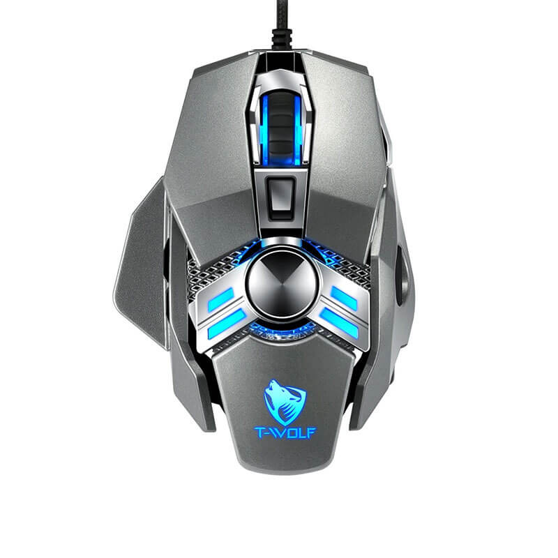 Souris Gamer Filaire T-WOLF WARRIOR V10 - 6400dpi (Noir) Souris Gamer Filaire T-WOLF WARRIOR V10 - 6400dpi (Noir)