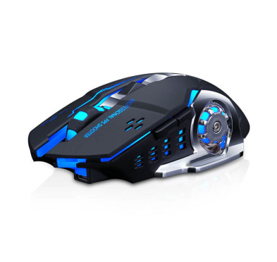 Souris Gamer sans fil T-WOLF Q13 Électronique (2400dpi) – Noir