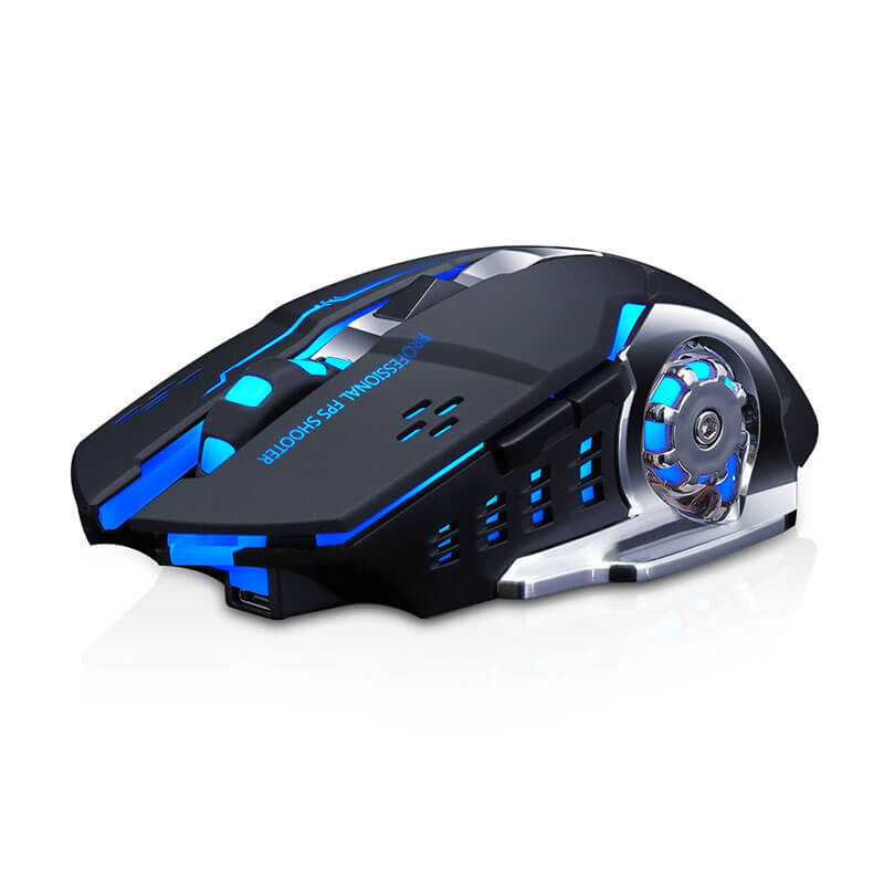 Souris Gamer sans fil T-WOLF Q13 Électronique (2400dpi) – Noir Souris Gamer sans fil T-WOLF Q13 Électronique (2400dpi) – Noir