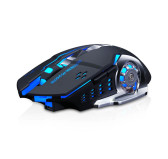 Souris Gamer sans fil T-WOLF Q13 Électronique (2400dpi) – Noir
