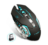 Souris Gamer sans fil T-WOLF Q13 Électronique (2400dpi) – Noir