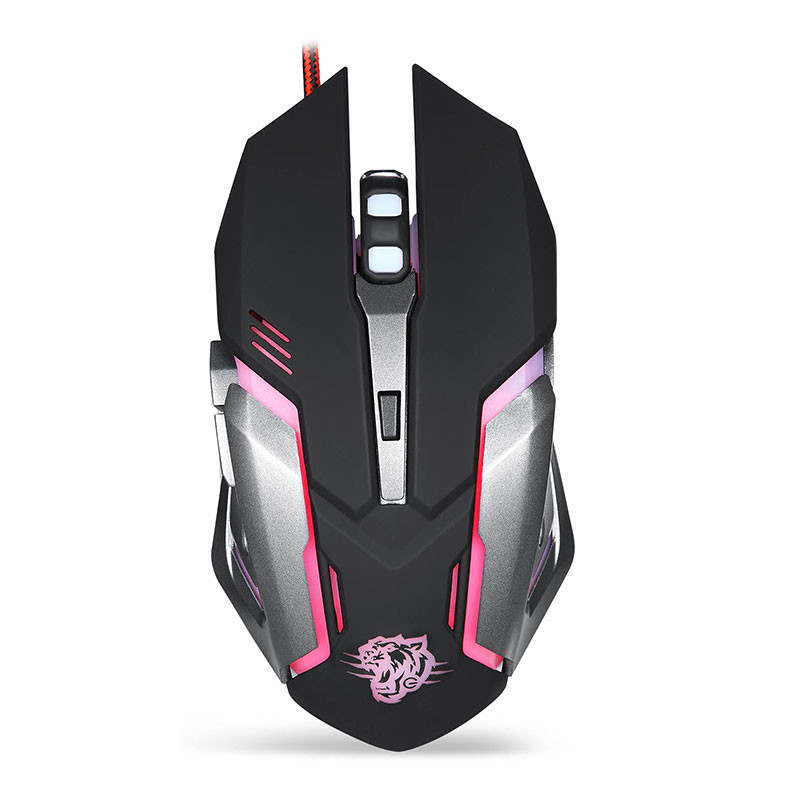 Souris Gamer ENTER Grenade USB (3200dpi) – Noir