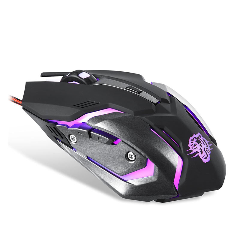 Souris Gamer ENTER Grenade USB (3200dpi) – Noir