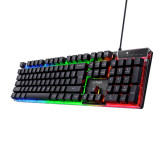 Clavier Gamer Anti-gosting filaire Trust GTX 835 Azor RGB - Noir