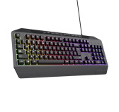Clavier Gamer filaire Trust GXT 836 Evocx RGB - Noir
