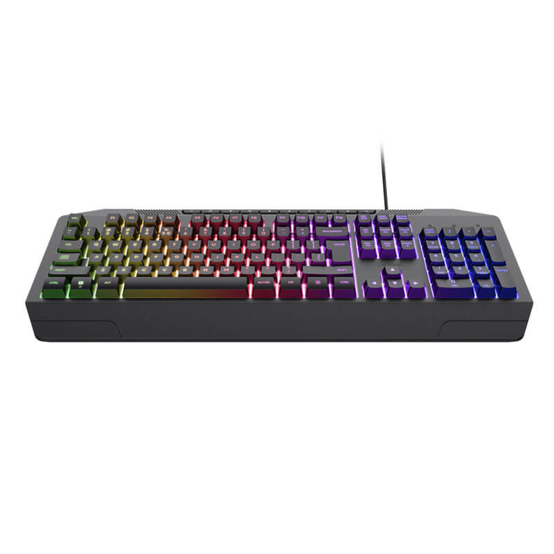 Clavier Gamer filaire Trust GXT 836 Evocx RGB - Noir