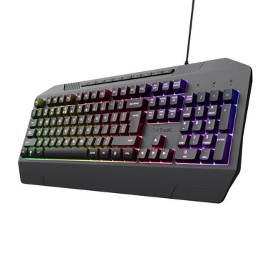 Clavier Gamer filaire Trust GXT 836 Evocx RGB - Noir