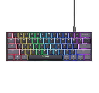 Mini Clavier Gaming mécanique TRUST GXT 867 Acira - Noir