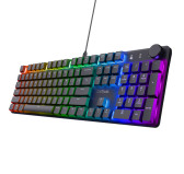 Clavier Gamer mécanique Trust GXT 866 Torix - Noir