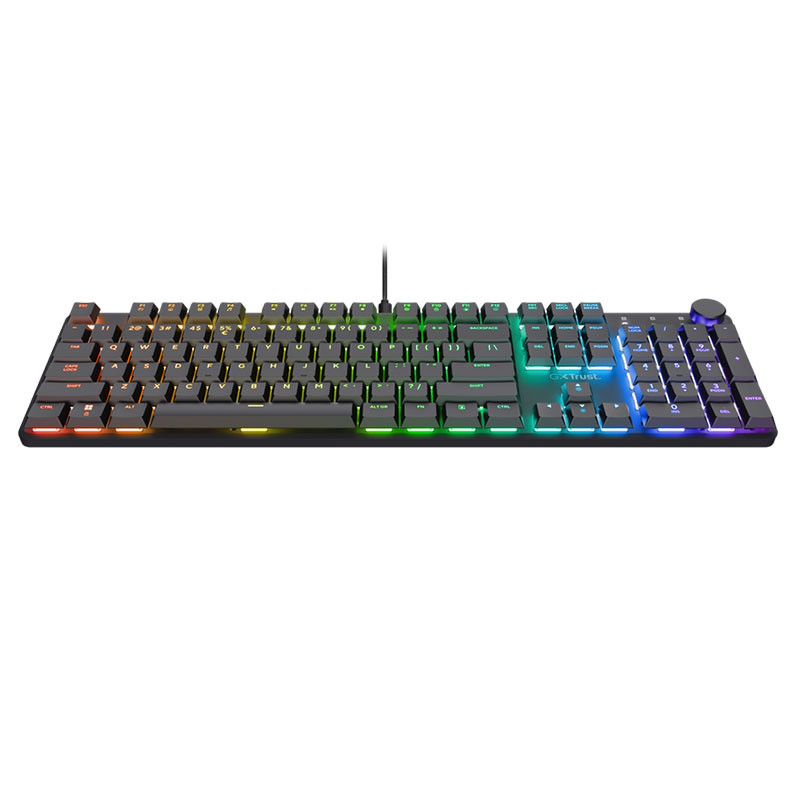 Clavier Gamer mécanique Trust GXT 866 Torix - Noir Clavier Gamer mécanique Trust GXT 866 Torix - Noir