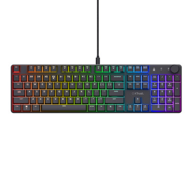 Clavier Gamer mécanique Trust GXT 866 Torix - Noir