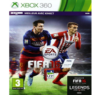 Jeux XBOX 360 MICROSOFT XBOX 360 FIFA 16 XBOX 360