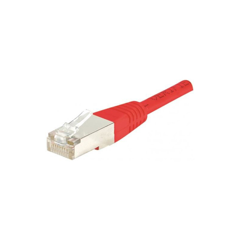Câbles réseau INTELLINET Cable RJ45 cat 6 3m rouge - Scoop gaming