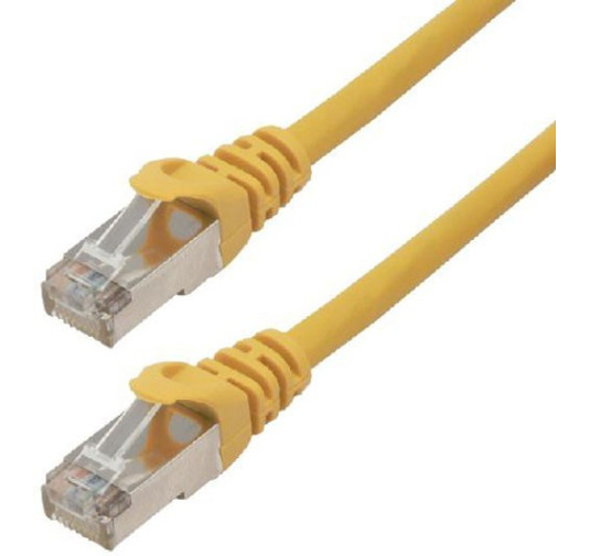 Câbles réseau INTELLINET Cable RJ45 cat 6 1m jaune