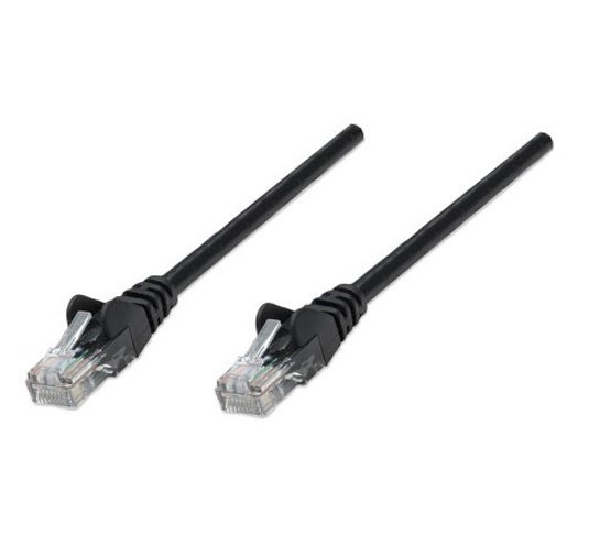 Câbles réseau INTELLINET Cable RJ45 cat 6 1m noir