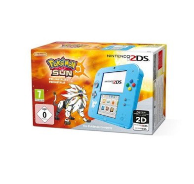 2DS NINTENDO Pack Pokemon Soleil Console 2DS