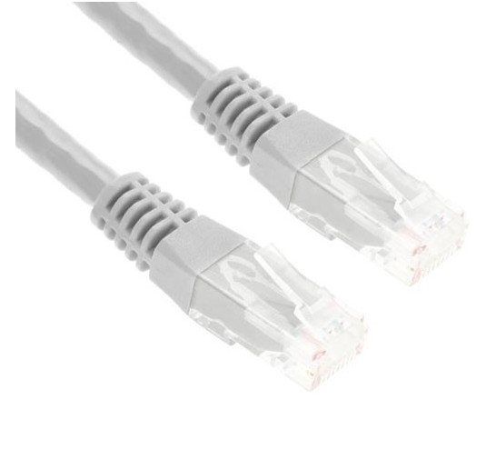 Câbles réseau INTELLINET Cable RJ45 cat 5E 2m Gris